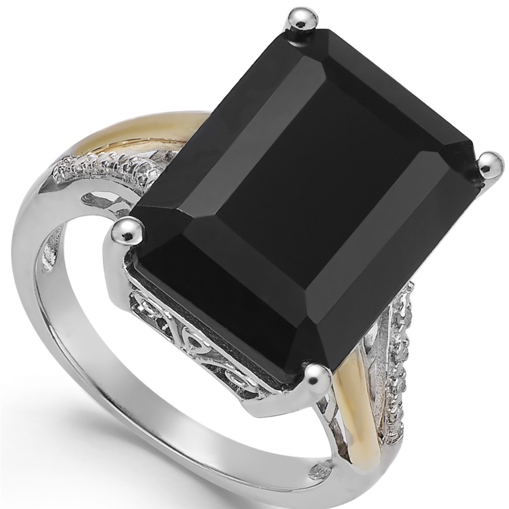 NIB Black Onyx ring π - Picture 3 of 6
